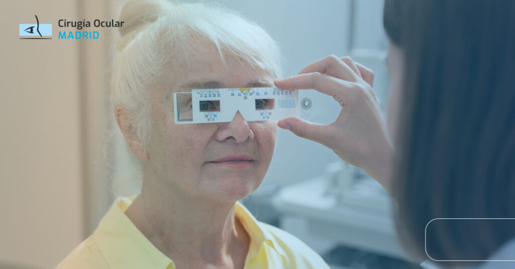 Postoperatorio de operación de cataratas