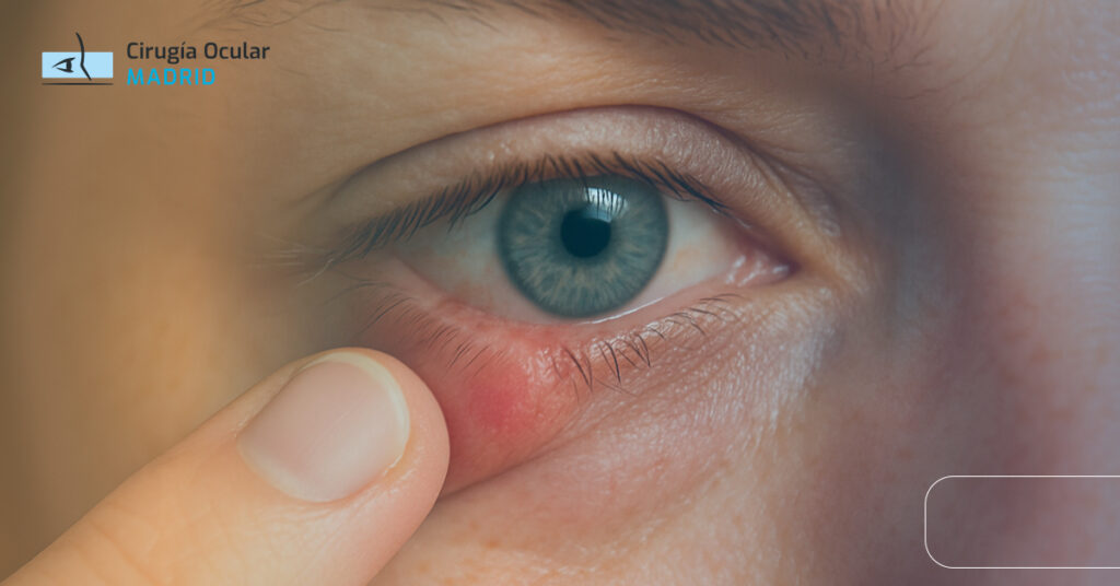 persona-con-el-lagrimal-inflamado-y-picor