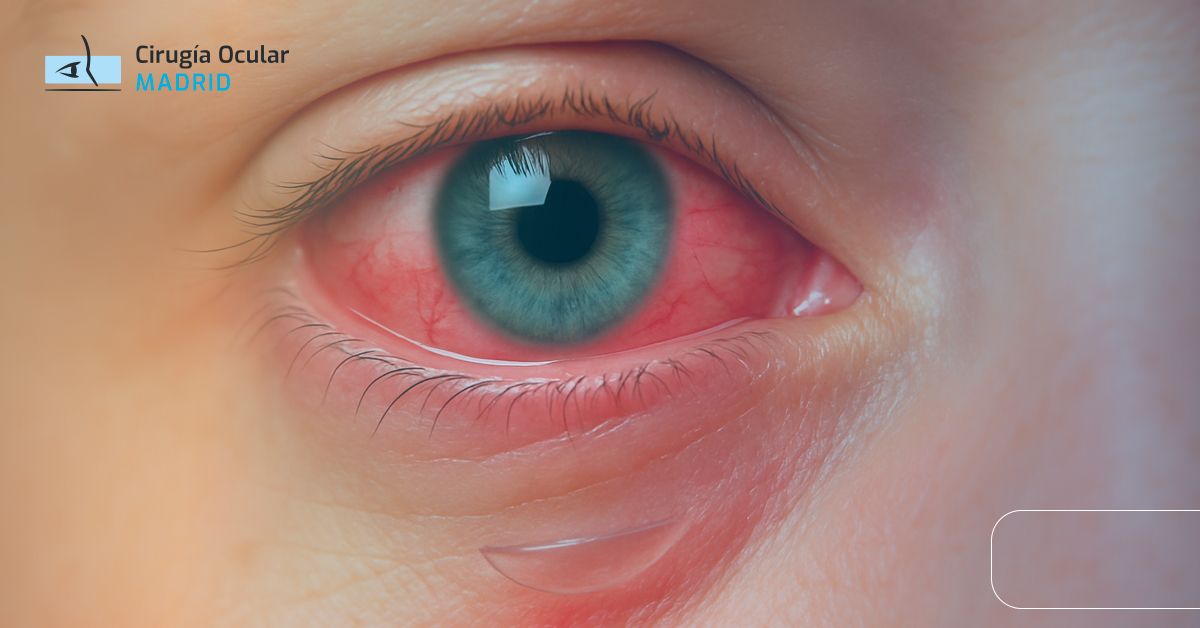 Ojos rojos e irritados por lentillas: causas y manejo especializado