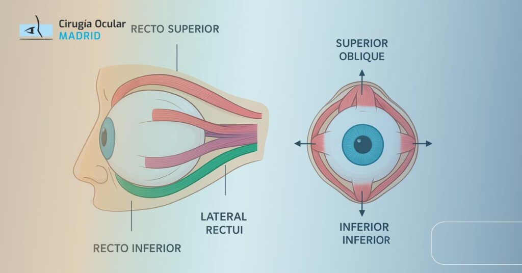 Músculos del Ojo: Anatomía, Función y Movimientos