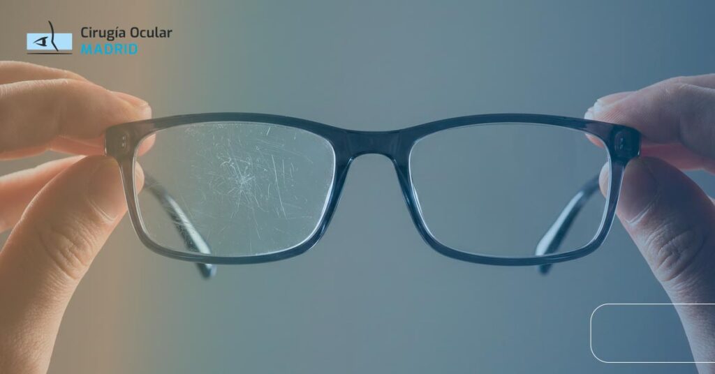 Gafas rayadas: qué hacer y cómo prevenirlas